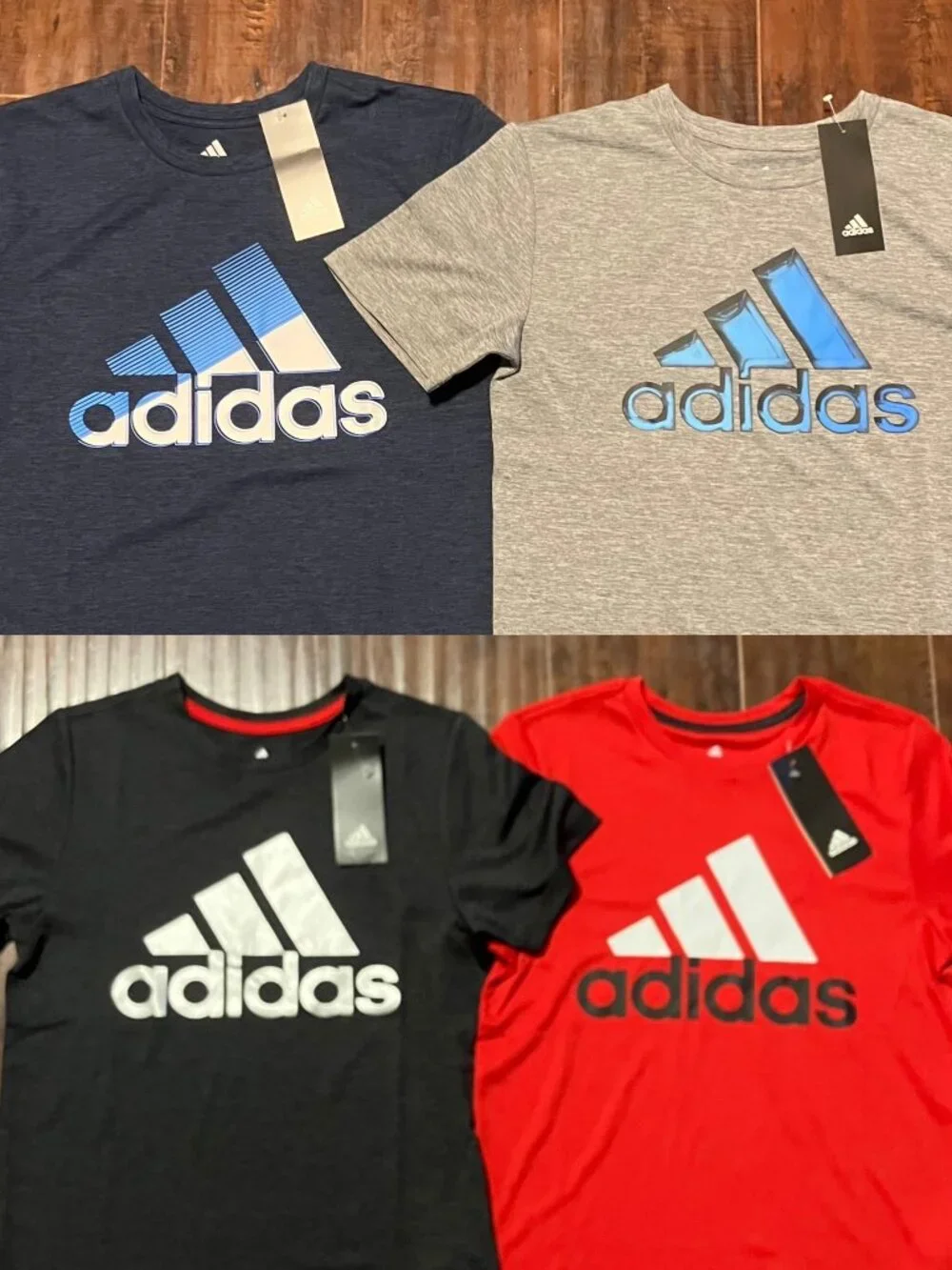 2 NWT adidas Youth 2-pack Performance Tee - M (10/12)
